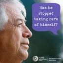 older man looking away