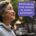 withdrawing from hobbies image