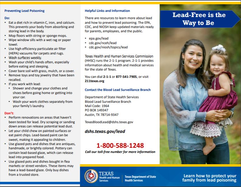 Lead-free is the way to be trifold.