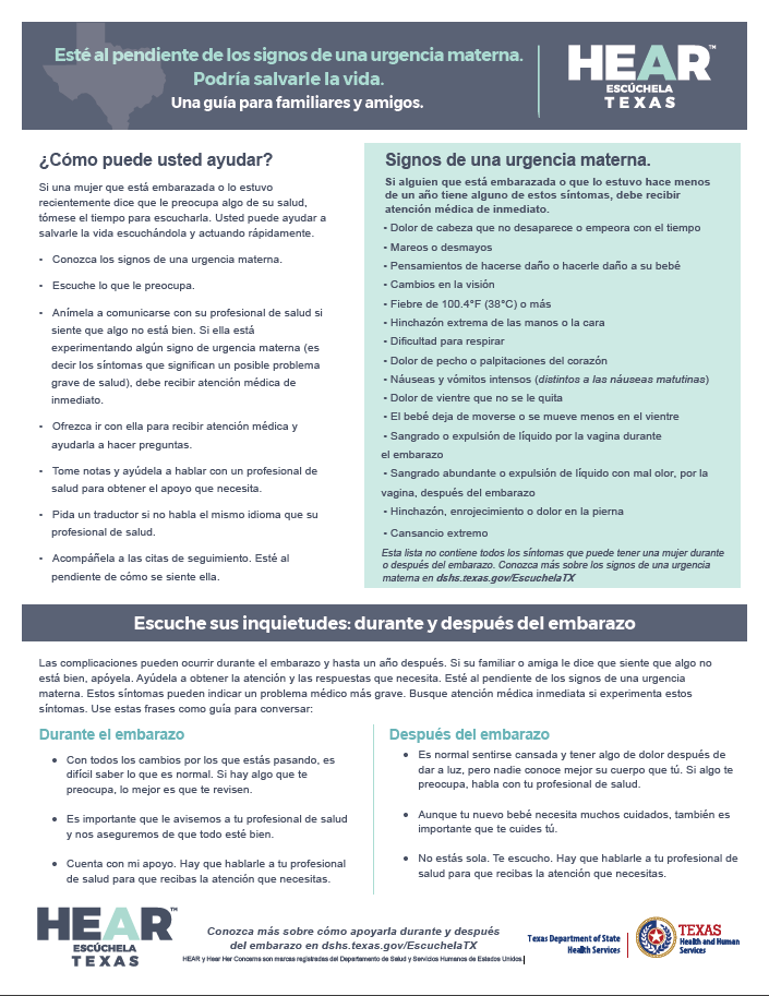 Guía para Comenzar la Conversación - Para Amigos y Familiares