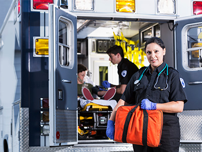 Female Paramedic