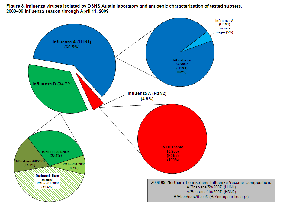 Fig3 Influenza viruses isolated by laboratory and antigenic characterization Fig3 Influenza viruses isolated by laboratory and antigenic characterization