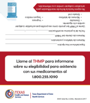 THMP Medication Reminder Card (Spanish)