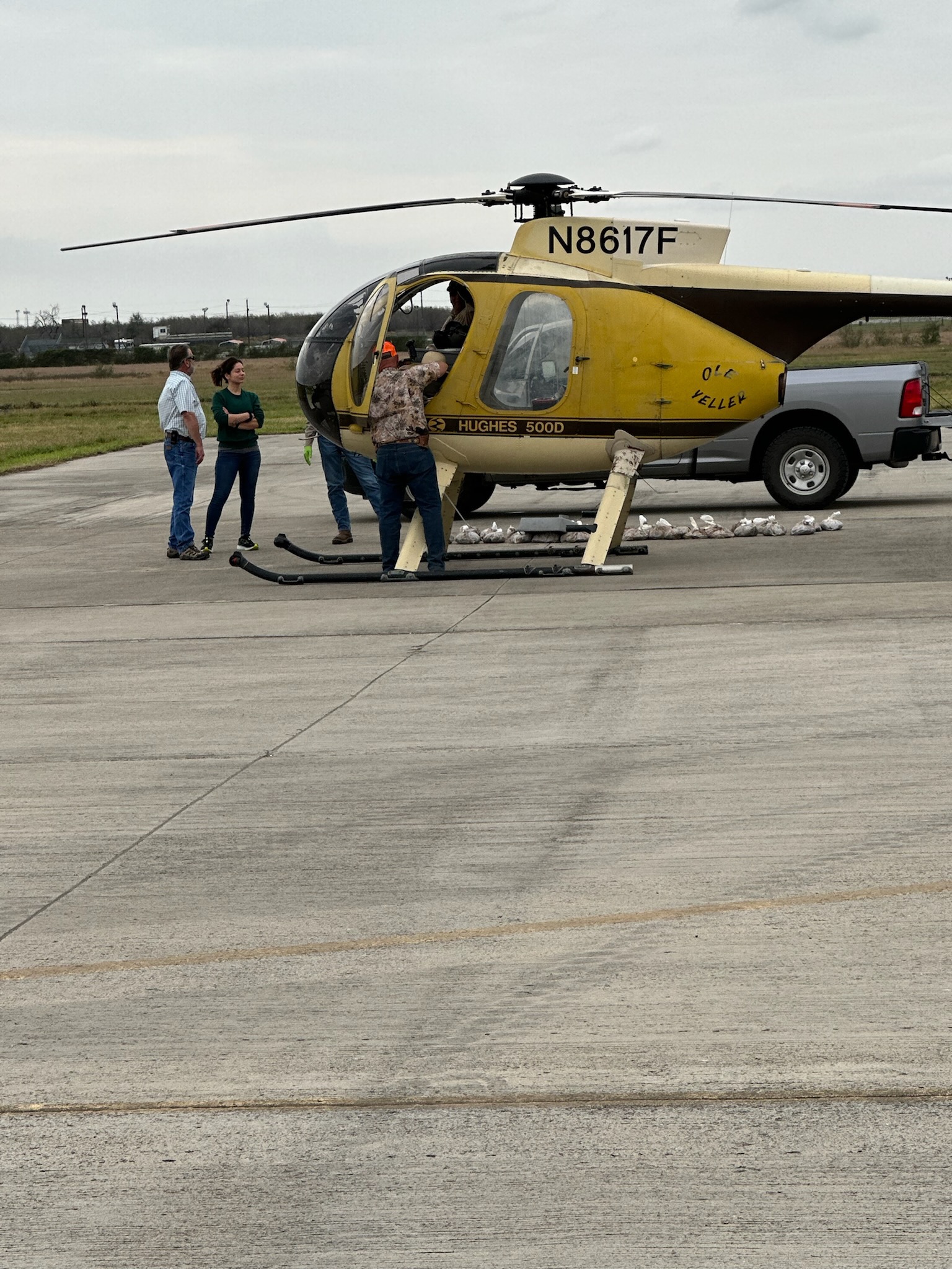 USDA helicopter
