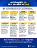 Mosquito-borne Disease Fact Sheet in Spanish