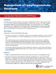 Management of Lymphogranuloma Venereum
