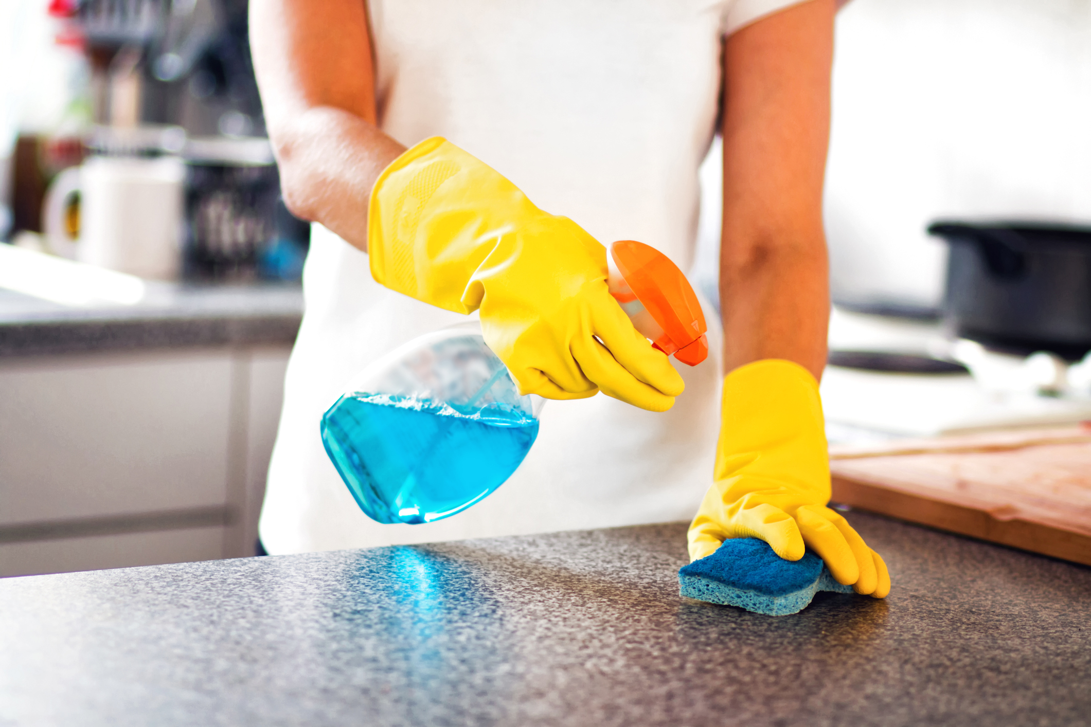 How to Clean and Disinfect a Kitchen