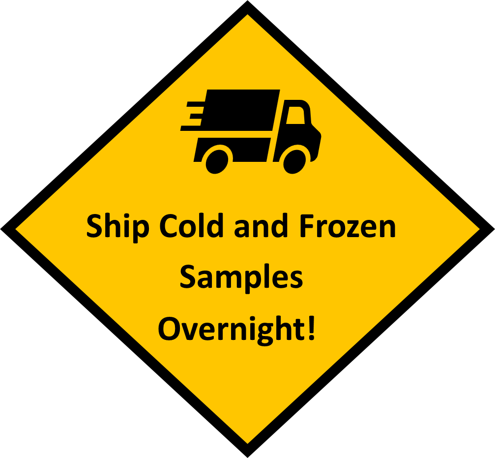A yellow and black sign, similar to a traffic sign, with a simple line drawing of a truck