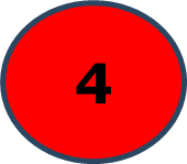Red circle with number 4