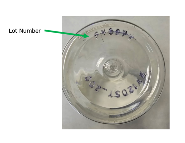 A close-up of a glass