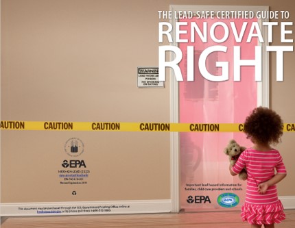 Lead Safe Certified Guide to Renovate Right EPA