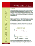 HIV/STD Health Disparities in Texas HIV/STD Health Disparities in Texas