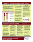 Make HIV Testing Routine in Your Practice