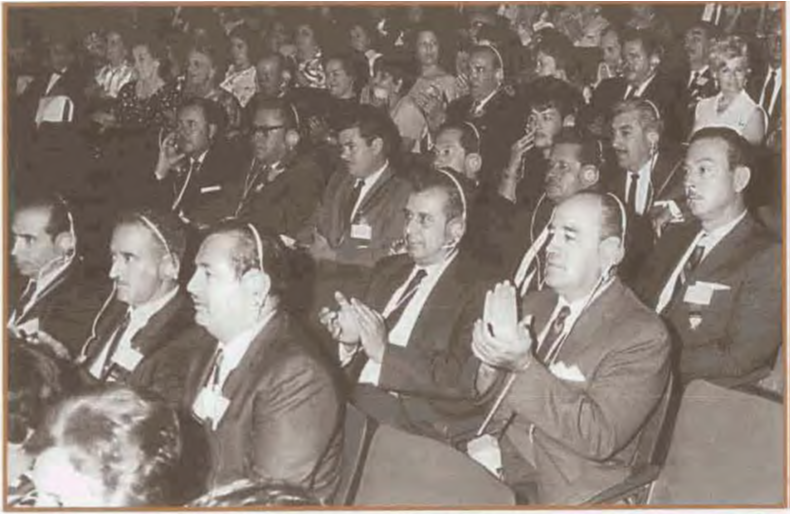 Asistentes a la XXIV Conferencia Anual de AFMES, Saltillo, Coahuila, 6-10 de junio, 1966
