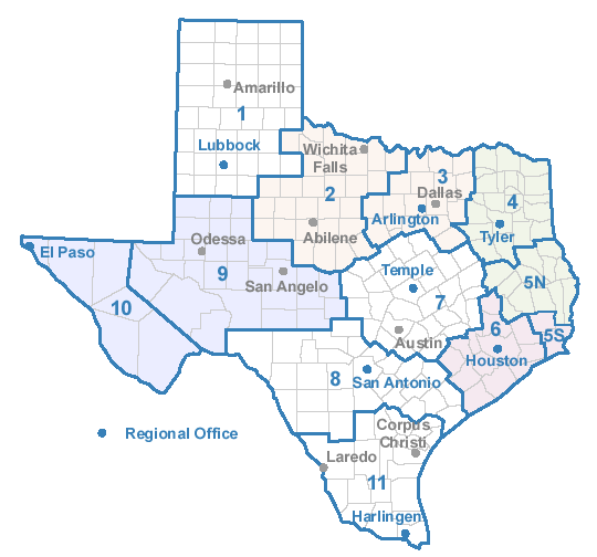 Houston Texas County Map