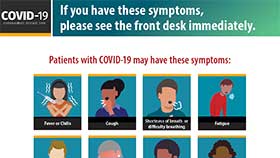 thumbnail of Healthcare Setting: Clinic Indoor Sign - English