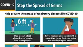 thumbnail of Stop the Spread of Germs - English