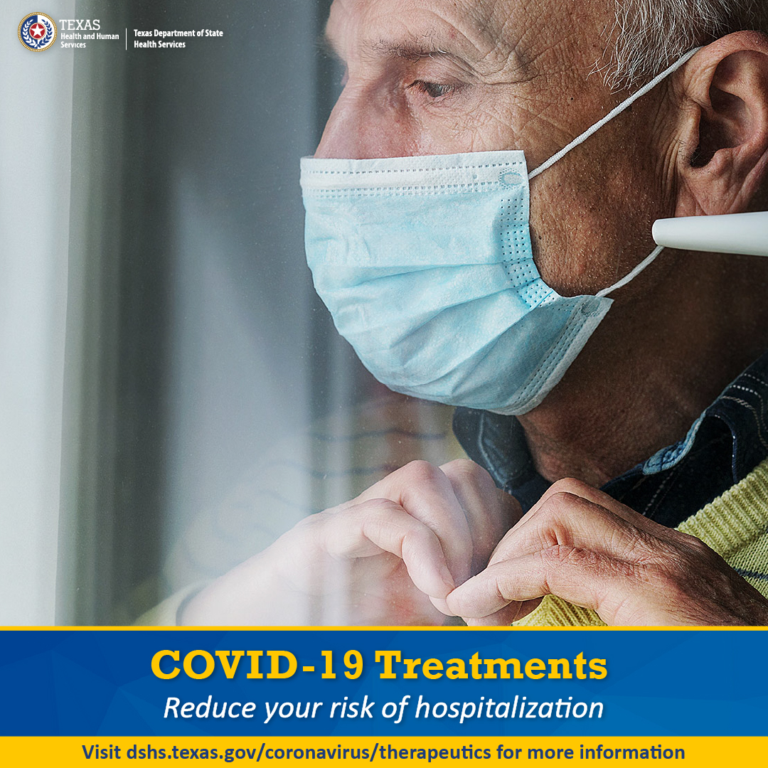 COVID-19 Treatments: Reduce Your Risk of Hospitalization - Option 2, Senior - English