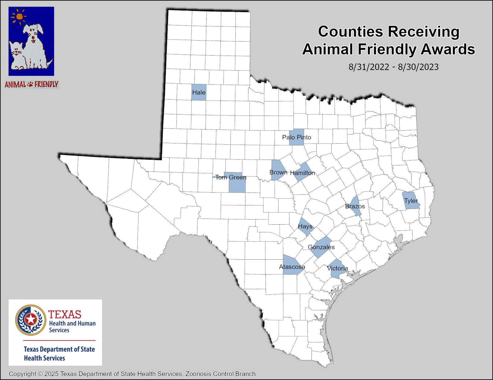 animal friendly award 2022-2023