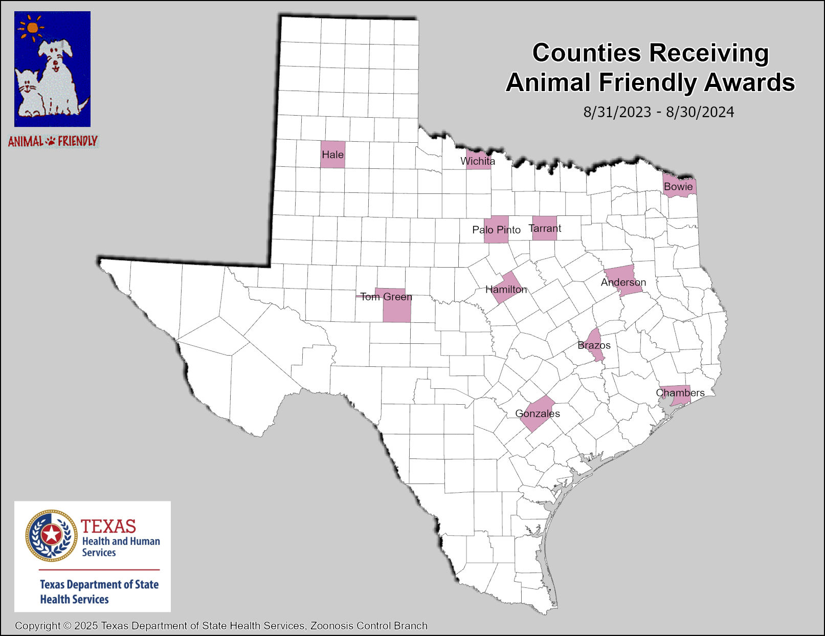animal friendly awards 2023-2024