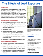 The Effects of Lead Exposure - English