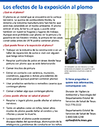 The Effects of Lead Exposure - Spanish