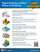 Vapor Intrusion One-Pager - English