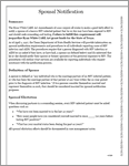Spousal Notification Spousal Notification