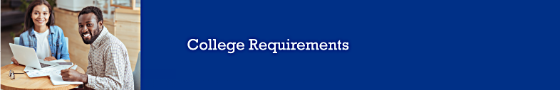 College Requirements Bar