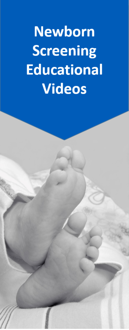 Newborn screening Banner VIDEO