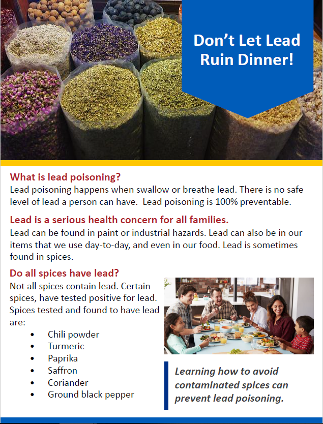 Don't let lead ruin dinner