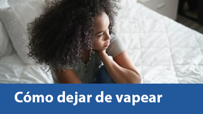 Cómo dejar de vapear