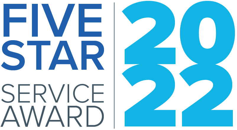Five Star Service Award Logo